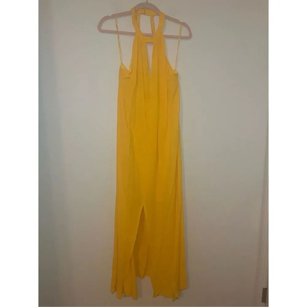 Bebe Keyhole Sleeveless Maxi Dress New